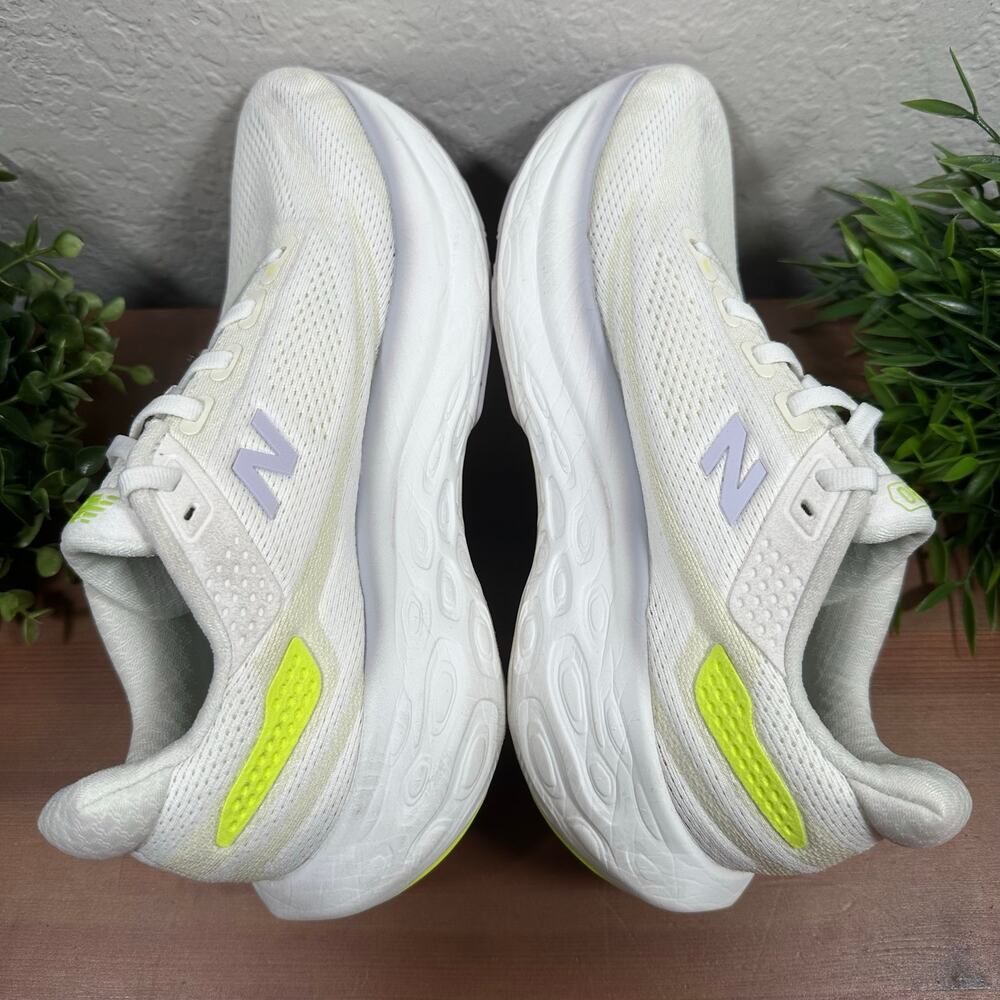 New Balance Fresh Foam X 1080v13 White Lime Leaf Women's Size 8 - Picture 6 of 8